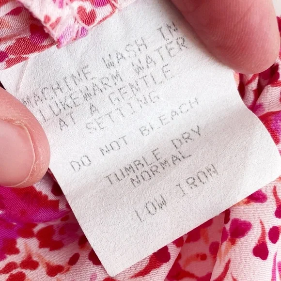 Vintage Y2K Babydoll Charlotte Rouse Dress Fairy Coquette Milkmaid 90s floral - Picture 12 of 13